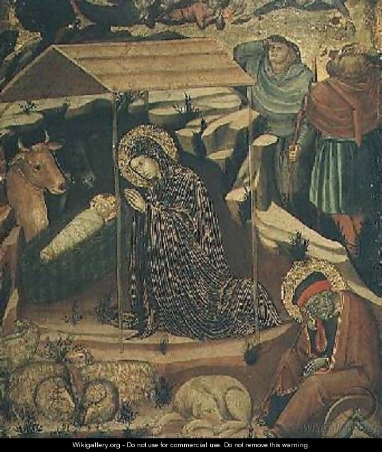Adoration of the Shepherds - Barnaba Da Modena