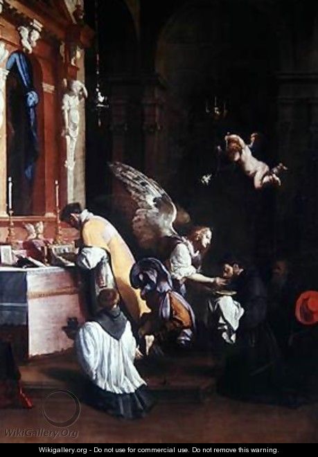 The Last Communion of St Bonaventure - Luigi Mirandori