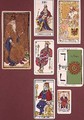IIII The Emperor seven tarot cards from different packs - (attr.to) Minchin, William
