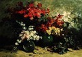 Still Life of Spring Flowers - Louis Emile Minet