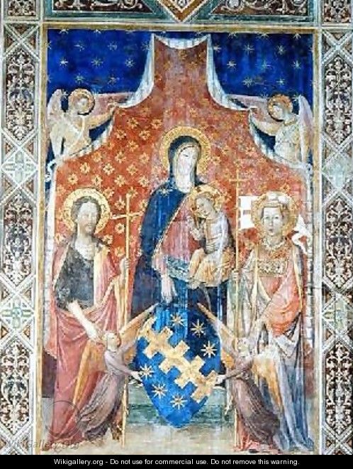 Madonna and Child with Saints - Pietro and Antonio di Miniato