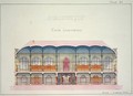 Cross section of a Library - H. Monnot