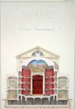 Cross Section of a Theatre - H. Monnot