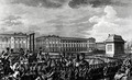 The Day of 21st January 1793 The Death of Louis XVI 1754-93 in Place de la Revolution - (after) Monnet, Charles