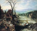 Market and Bleaching Ground 1620-22 - Joos or Josse de, The Younger Momper
