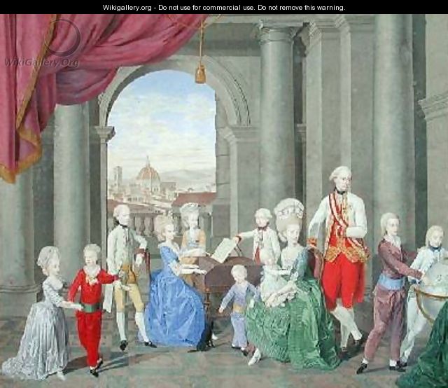 The Family of Leopold II 1747-92 - Johan Moll
