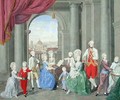 The Family of Leopold II 1747-92 - Johan Moll