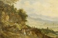 Town in the Valley - Joos or Josse de, The Younger Momper