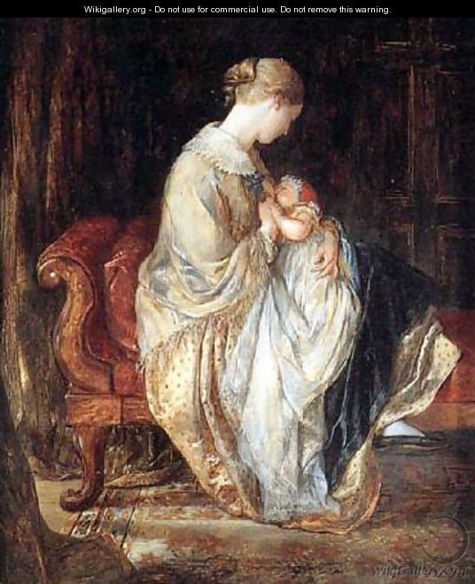 The Young Mother - Charles West Cope