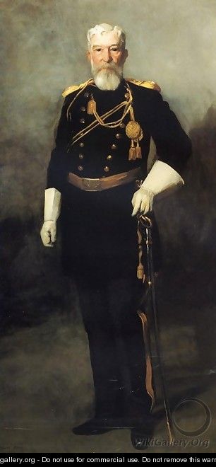 Portrait of Colonel David Perry, 9th U. S. Cavalry - Robert Henri