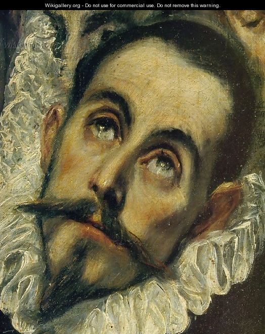 The Burial of Count Orgaz (detail) - El Greco (Domenikos Theotokopoulos)
