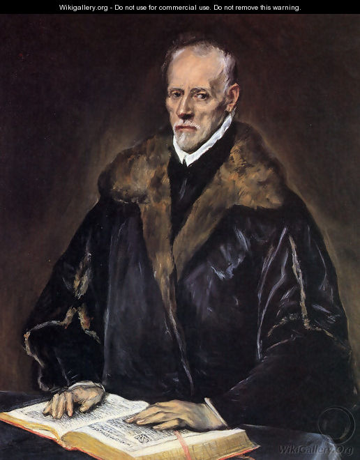 A Prelate - El Greco (Domenikos Theotokopoulos)