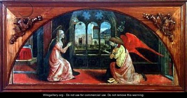 Annunciation - or di Giovanni Monte del Fora