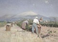 Vintage Harvest in Provence 1890 - Frédéric Montenard