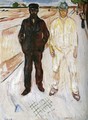 Mason and Mechanic - Edvard Munch