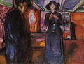 Man and Woman II - Edvard Munch