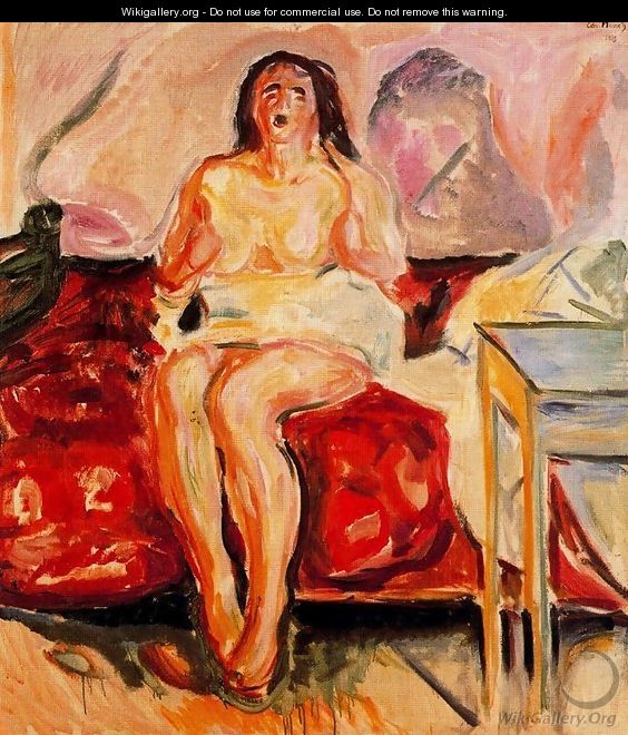Girl Yawning - Edvard Munch