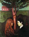 Eyes in eyes 1884 - Edvard Munch