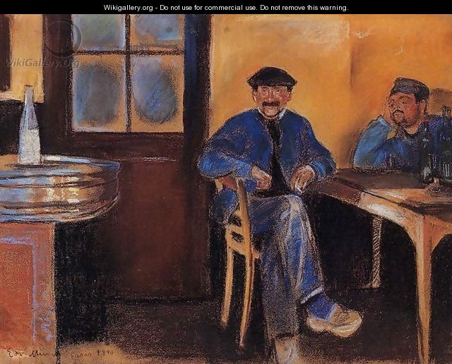 Tavern in St. Cloud - Edvard Munch