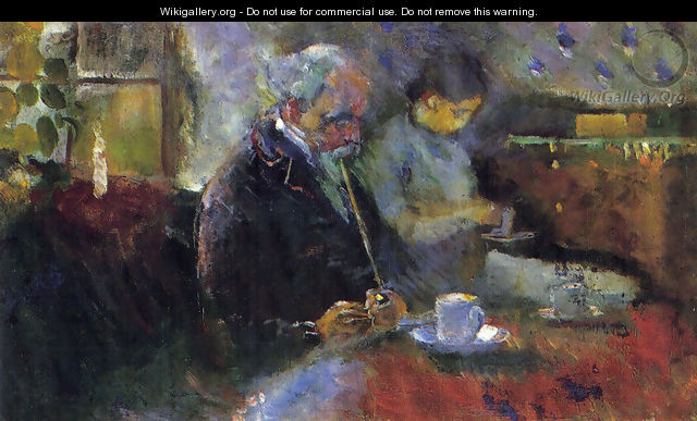 Taking the tea 1883 - Edvard Munch