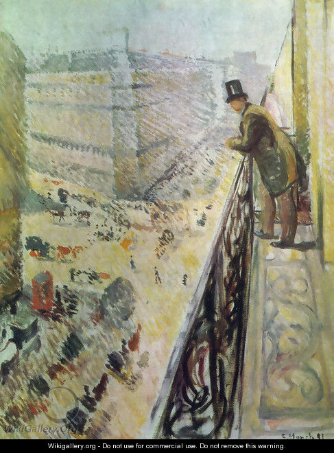 Rue Lafaette - Edvard Munch