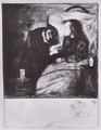 la jeune fille malade 1894 - Edvard Munch