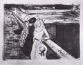 jeunes filles sur la jetée 1903 - Edvard Munch