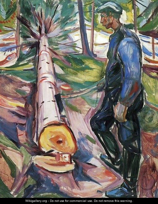 The Lumberjack - Edvard Munch
