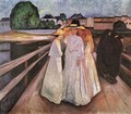 The Ladies on the Bridge 2 - Edvard Munch