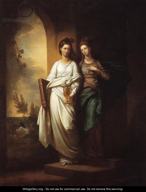 Fidelia and Speranza (1776) - Benjamin West