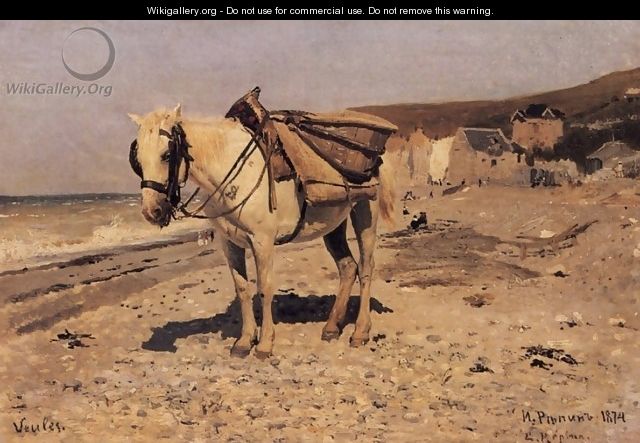 Horse. Viol - Ilya Efimovich Efimovich Repin