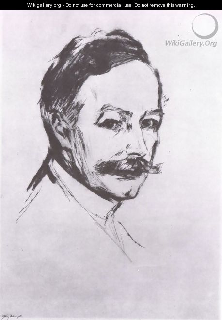 portrait de max linde 1902 2 - Edvard Munch