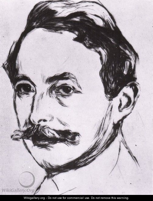 portrait de max linde 1902 - Edvard Munch