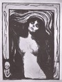 madone 1895 1902 - Edvard Munch