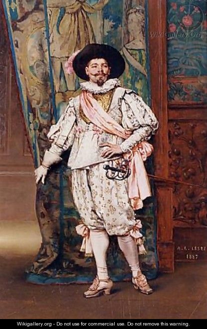 The Cavalier - Adolphe Alexandre Lesrel