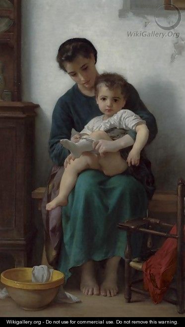 The Big Sister - William-Adolphe Bouguereau