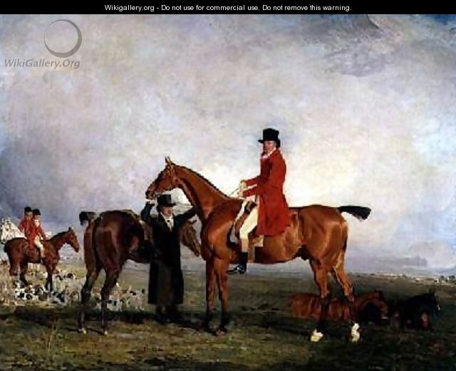 George 5th Duke of Gordon on Tiny 1806-7 - Benjamin Marshall