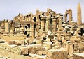 The ruins of the Temple of Amun of Karnak - John Marshall