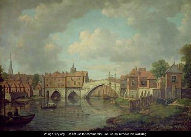 Ouse Bridge York 1764 - William Marlow