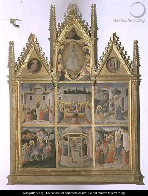 Scenes from the Life of Christ and of the Virgin - di Cristofano Mariotto