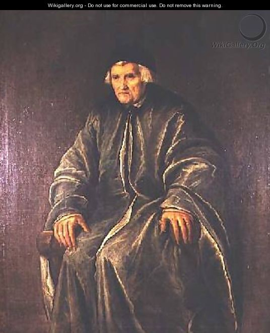 Portrait of Dr Zaccaria dal Pozzo - Pietro de Mariscalchi