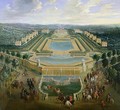 General view of the Chateau and the Pavilions at Marly 1722 - Pierre-Denis Martin