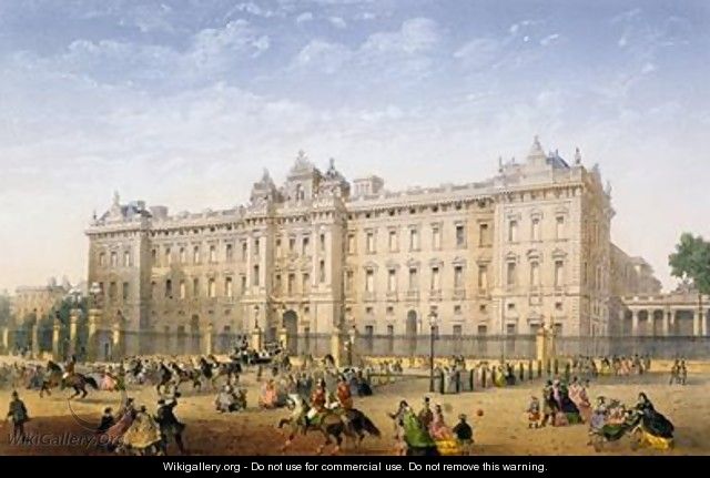 Buckingham Palace 1862 - Achille-Louis Martinet