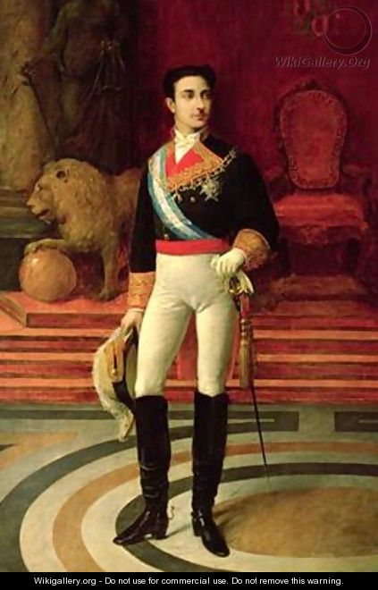 Portrait of Alfonso XII 1857-85 - Salvador Martinez Cubells