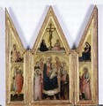 Triptych with Madonna and Child 1400 - di Bartolomeo di Biagio Martino