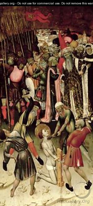 The Persecution of St George 1435 - Bernat (Bernardo) Martorell