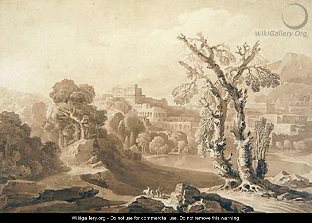 Untitled Classical City in a Landscape 1816 - John Martin