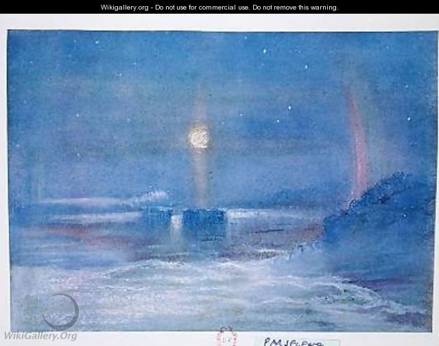 Antarctic illustration from Nimrod in the Antarctic 1907-09 - George Marston