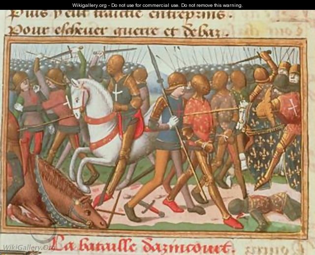 The Battle of Agincourt - de Paris (known as Auvergne) Martial