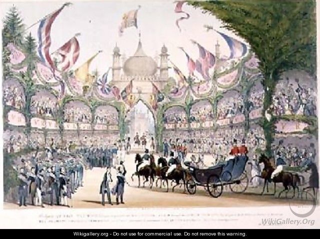 Queen Victorias First Visit to Brighton - (after) Mason, W.H.